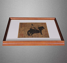 金昌书画装裱配框服务案例